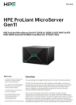 Obrázek HPE PL MicroServer Gen11 E-2434 (3.4-5G/4C8T) 1x32G 2x4TB SATA 4LFF/SFF-NHP 4p1G iLoPort (P65741) NBD111 Smart Choice