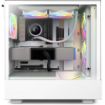 Obrázek NZXT vodní chladič Kraken 240 RGB / 2x120mm fan / 4-pin PWM / LCD disp. / 6 let / bílá