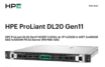 Obrázek HPE PL DL20g11 6325P (3.5G/4C8T) 1x32G 2x480G SSD VROC 4SFF-HP 4p1Gb 1x1000W Smart Choice