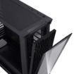 Obrázek EVOLVEO Ptero Q2G, skříň ATX, 4x ARGB ventilátor, čelní+boční panel sklo, černá