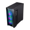 Obrázek EVOLVEO Ptero Q2G, skříň ATX, 4x ARGB ventilátor, čelní+boční panel sklo, černá