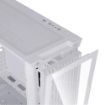 Obrázek EVOLVEO Ptero Q2G, skříň ATX, 4x ARGB ventilátor, čelní+boční panel sklo, bílá