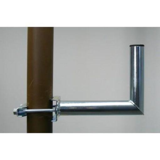 Obrázek Držák antény na stožár, galvanický zinek, délka 25cm