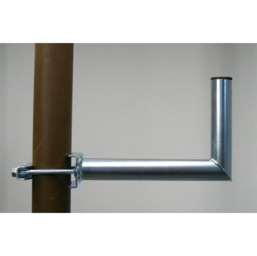 Obrázek Držák antény na stožár, galvanický zinek, délka 30cm