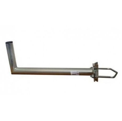 Obrázek Držák antény na stožár s vinklem, galvanický zinek, délka 50cm