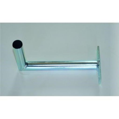 Obrázek Držák antény na zeď - otočený, galvanický zinek, délka 25cm