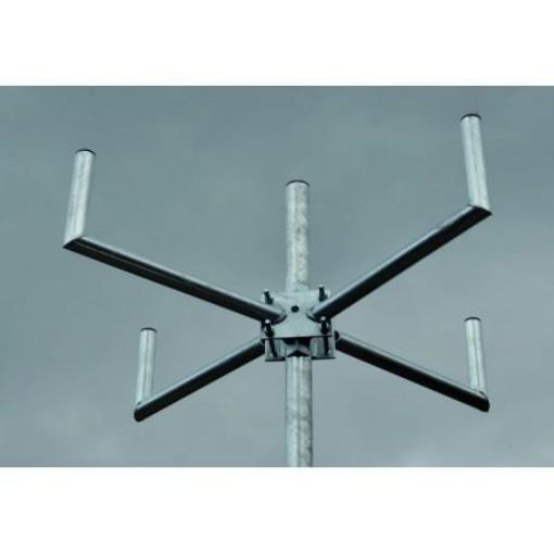 Obrázek Držák antén na stořár (čtyřzubec), žárový zinek