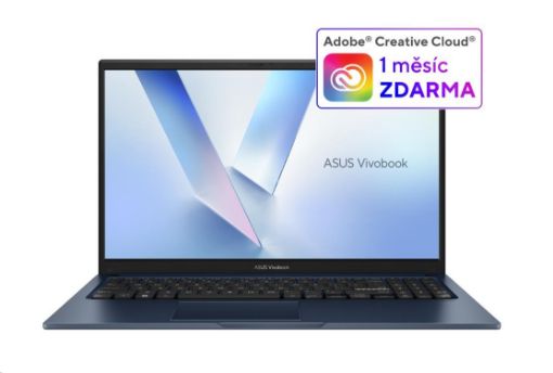 Obrázek ASUS NTB Vivobook 15 (X1504VA-BQ2757W), i3-1315U, 15.6" FHD, 8GB, 512GB SSD, Intel, W11 Home, Quiet Blue