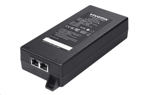 Obrázek Vivotek vnitřní gigabit injektor PoE napájení (802.3af/at/bt), 90W, ochrana proti přepětí, MTBF 200k hodin
