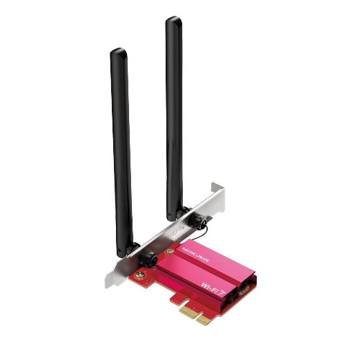 Obrázek MERCUSYS MA37BE WiFi7 PCIe adapter (BE6500,2,4GHz/5GHz/6GHz,Bluetooth5.4)