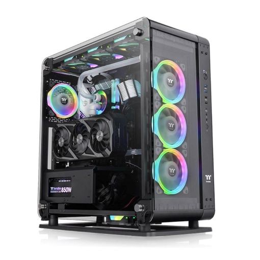 Obrázek THERMAL TAKE Case Core P6, ATX, Průhledná bočnice, černá