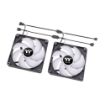 Obrázek THERMAL TAKE Ventilátor CT120 ARGB 2-Pack, 2x120mm, černá