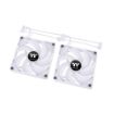 Obrázek THERMAL TAKE Ventilátor CT120 ARGB 2-Pack, 2x120mm, bílá
