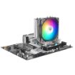 Obrázek THERMAL TAKE Chladič CPU UX400 ARGB, 1x120mm, LGA1851, AM5, černá