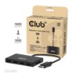 Obrázek Club3D hub MST (Multi Stream Transport) DisplayPort 1.4 na 4x DisplayPort, Quad monitor, 4x 4K30Hz, 8K30Hz