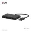 Obrázek Club3D hub MST (Multi Stream Transport) DisplayPort 1.4 na 4x DisplayPort, Quad monitor, 4x 4K30Hz, 8K30Hz