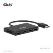 Obrázek Club3D hub MST (Multi Stream Transport) DisplayPort 1.4 na 4x DisplayPort, Quad monitor, 4x 4K30Hz, 8K30Hz