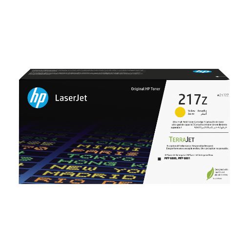 Obrázek HP 217Z Yellow Original LaserJet Toner Cartridge (24,000 pages)