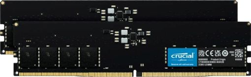 Obrázek CRUCIAL DIMM DDR5 16GB (Kit of 2) 4800MHz CL40