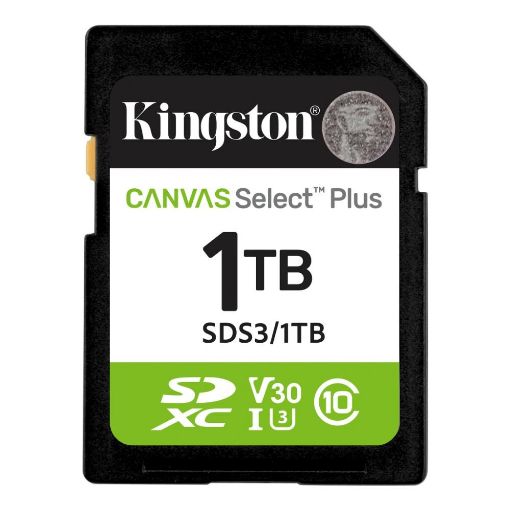 Obrázek Kingston SDXC karta 1TB Canvas Select Plus, U1, V10, A1