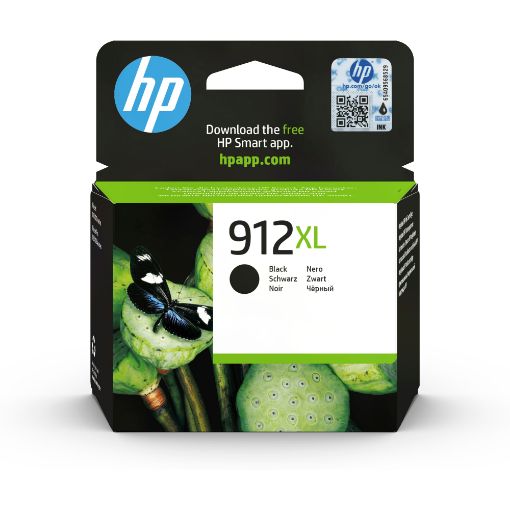 Obrázek HP 912XL High Yield Black Original Ink Cartridge (720 pages)