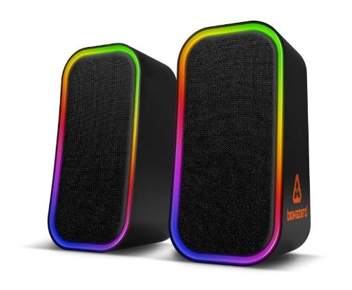 Obrázek CONNECT IT Reproduktory BIOHAZARD PC, RGB, Bluetooth, 3.5mm, černé