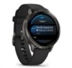 Obrázek Garmin Venu® 4 - 41 mm Slate a Černý silikonový řemínek