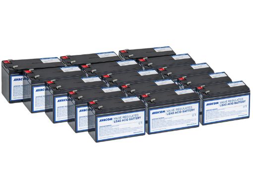 Obrázek AVACOM Náhradní baterie AVA-RBP15-12090-KIT pro UPS AEG, Eaton, Legrand, PowerWalker