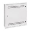 Obrázek Solarix rozvaděč LC-18 do zdi s lištami 2U, 4U a 11U, 550x550 bílá RAL9003 s rámečkem k zazdění LC-18-55-15-W-W