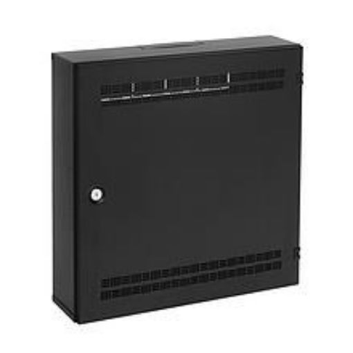 Obrázek Solarix rozvaděč SOHO LC-18 s lištami 2U, 4U a 11U, 550x550x150mm černá RAL9005 LC-18-55-15-B