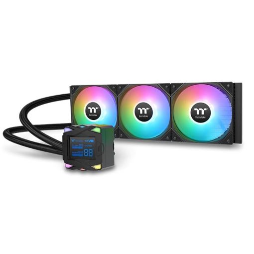 Obrázek THERMALTAKE Vodní chladič LA360-S ARGB, 3x120mm ARGB, LGA1851, AM5, černá