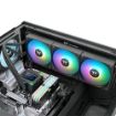 Obrázek THERMALTAKE Vodní chladič LA360-S ARGB, 3x120mm ARGB, LGA1851, AM5, černá