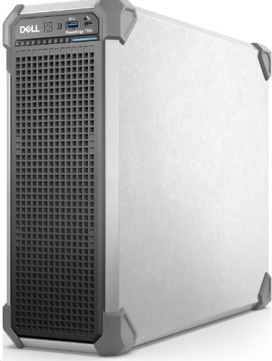 Obrázek DELL SRV PowerEdge T160 /3x3.5+2x2.5" Cabled/ 6315P/1x16GB/1x2TB HDD SATA/1x300W/Emb.SATA/iDRAC9 Ent/3Yr Basic NBD