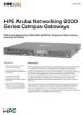 Obrázek HPE Aruba Networking 9240 (RW) 4xSFP28 1 Expansion Slot Campus Gateway R7H97A RENEW