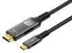 Obrázek PremiumCord USB-C na HDMI kabel 2m rozlišení obrazu 8K@60Hz,4K@144Hz Aluminium