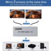 Obrázek PremiumCord HDMI 2.1 splitter 1-2 porty, 8K@60Hz, 4K@120Hz, 1080p, HDR