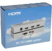 Obrázek PremiumCord HDMI 2.1 splitter 1-2 porty, 8K@60Hz, 4K@120Hz, 1080p, HDR