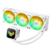 Obrázek ASUS vodní chladič CPU AIO TUF GAMING LC III 360 ARGB White, 3x120mm, LGA1851, AM5