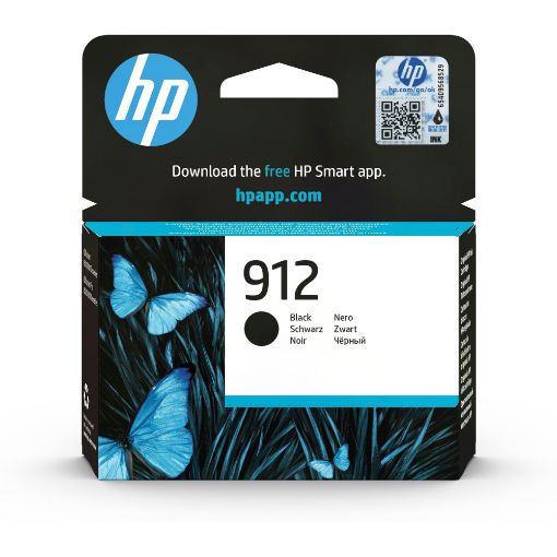 Obrázek HP 912 Black Original Ink Cartridge (250 pages)