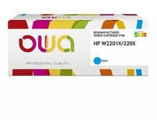 Obrázek OWA Armor toner pro HP CLJ Pro 4202 cyan, 5.500 str., komp.s W2201X