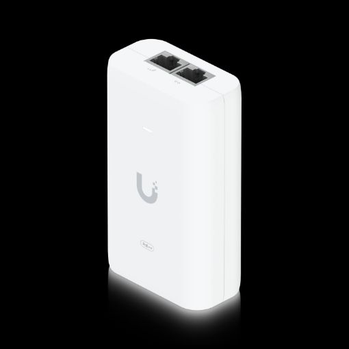 Obrázek UBNT U-PoE++ Gigabitový PoE injektor, 48V / 1,25A (60W)