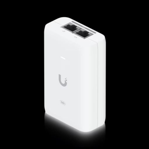 Obrázek UBNT UACC-PoE+-2.5G - 2.5Gbitový PoE injektor 48V/0,65A (30W), bílý