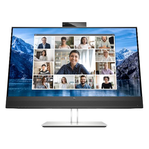 Obrázek HP LCD ED E27m G4 Conferencing Monitor 27",2560x1440,IPS w/LED,300,1000:1, 5ms,DP 1.2,HDMI, 4xUSB3,USB-C,webcam,RJ45