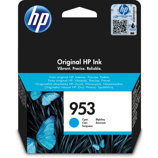Obrázek HP 953 Cyan Original Ink Cartridge (700 pages)