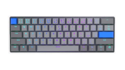 Obrázek ENDORFY Herní klávesnice Thock V2 Compact, Mechanická, Bezdrátová, CZ/SK, ARGB