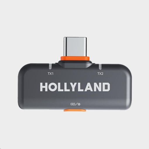 Obrázek Hollyland LARK M2S USB-C Receiver (Space Gray) Fit for LARK M2S