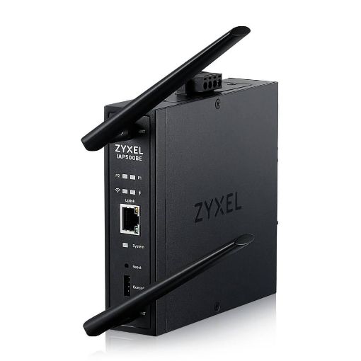Obrázek ZYXEL Zyxel IAP500BE, BE5000, Dual Radio 2x2 MU-MIMO, PoE+ (802.3at), Industrial AP, DIN Rail mounted Standalone/Nebula