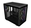 Obrázek Cooler Master case Elite 600, ATX, Průhledná bočnice, 4x 120mm Fan, Černá