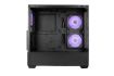 Obrázek Cooler Master case Elite 690 Wood, ATX, Průhledná bočnice, 3x 120mm ARGB Fan, Černá