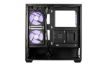 Obrázek Cooler Master case Elite 690 Wood, ATX, Průhledná bočnice, 3x 120mm ARGB Fan, Černá